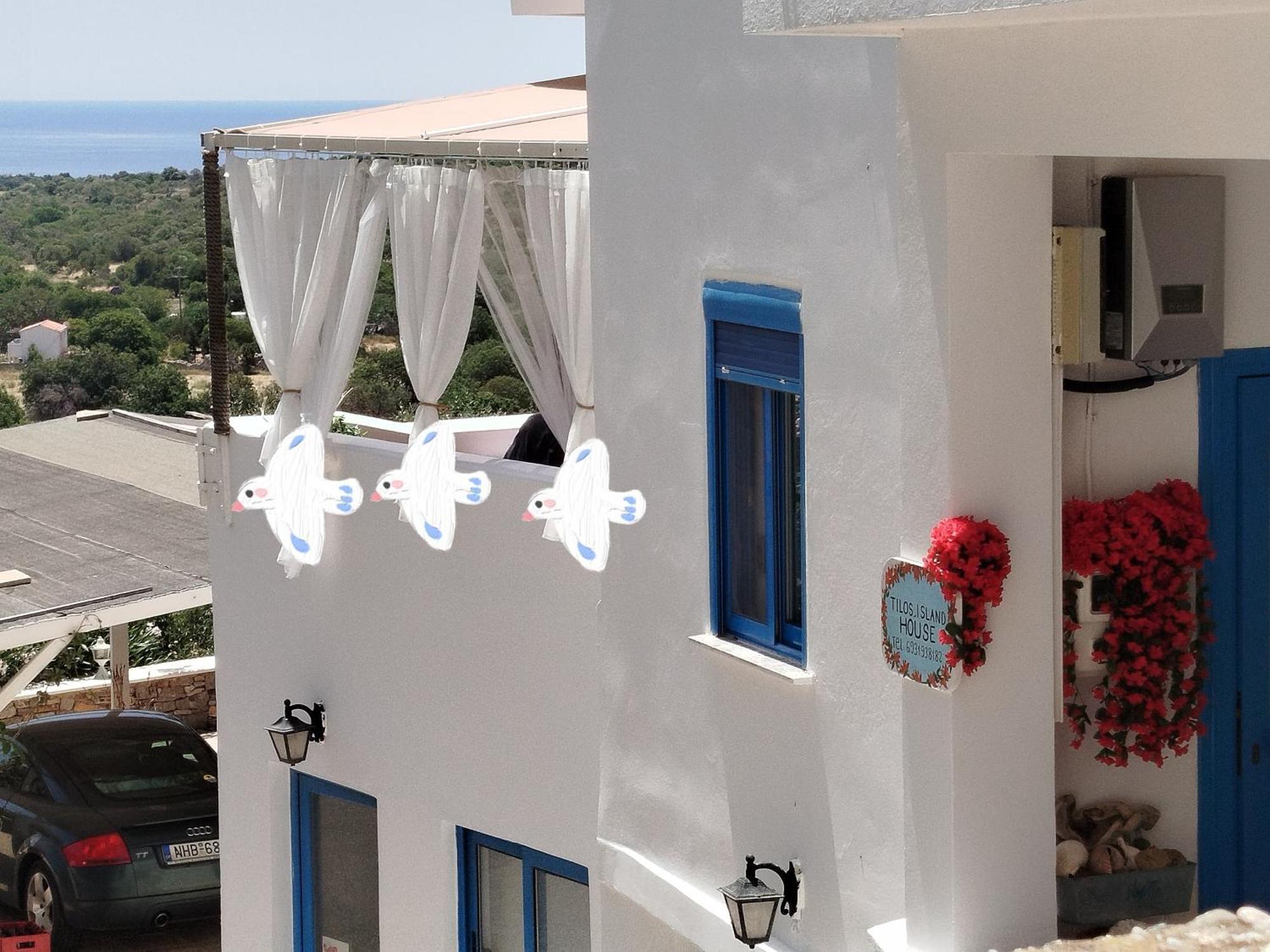 Tilos Island House Megalon Chorion  Ngoại thất bức ảnh